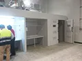 Open Face Cross Draft Paint Booth