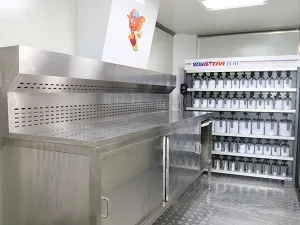 Paint Mixing Bench